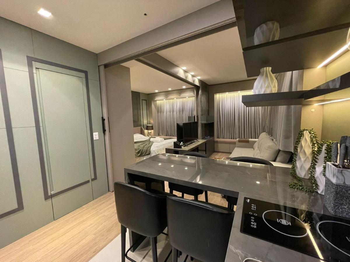 그라마도 Loft Novo Aconchegante A 500M Da Rua Coberta 아파트 외부 사진