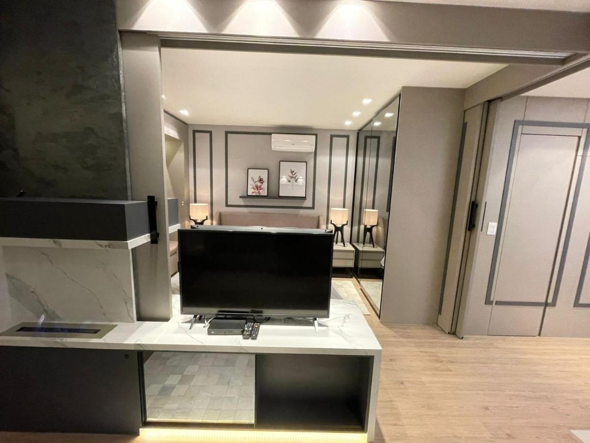 그라마도 Loft Novo Aconchegante A 500M Da Rua Coberta 아파트 외부 사진