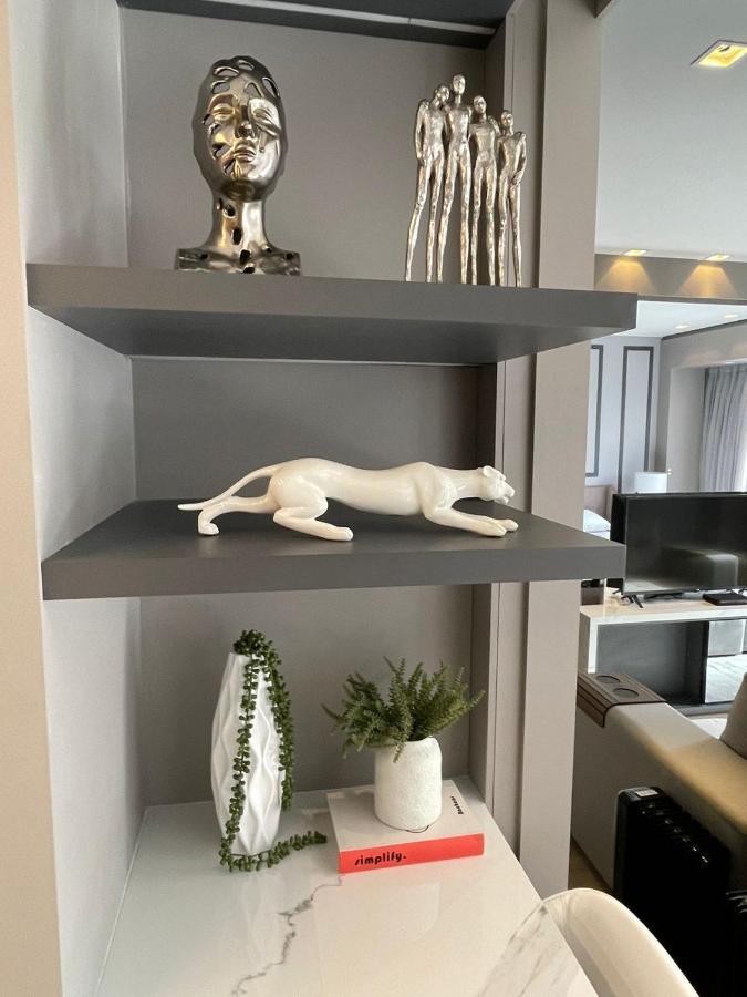 그라마도 Loft Novo Aconchegante A 500M Da Rua Coberta 아파트 외부 사진