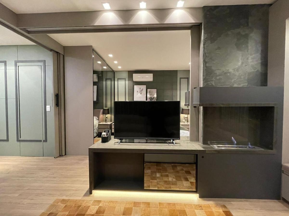 그라마도 Loft Novo Aconchegante A 500M Da Rua Coberta 아파트 외부 사진