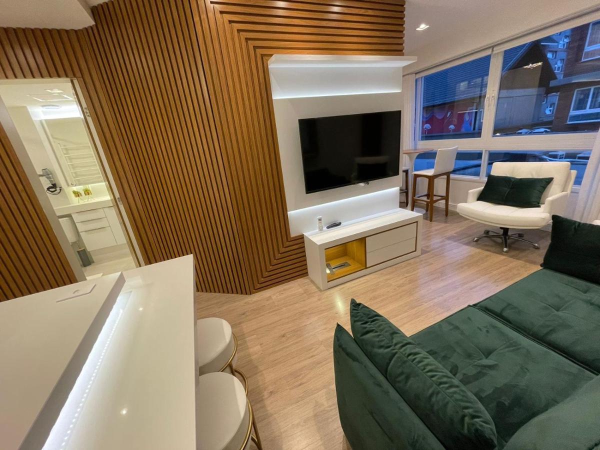 그라마도 Loft Novo Aconchegante A 500M Da Rua Coberta 아파트 외부 사진